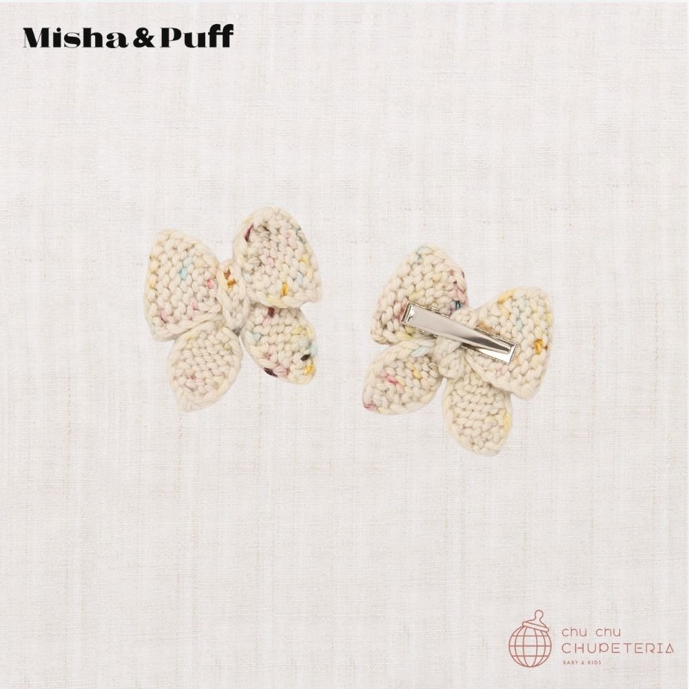 【Misha & Puff】Baby Puff Bow set - Snowglobe Confetti (25WI Drop1) _2 _ chu chu CHUPETERIA