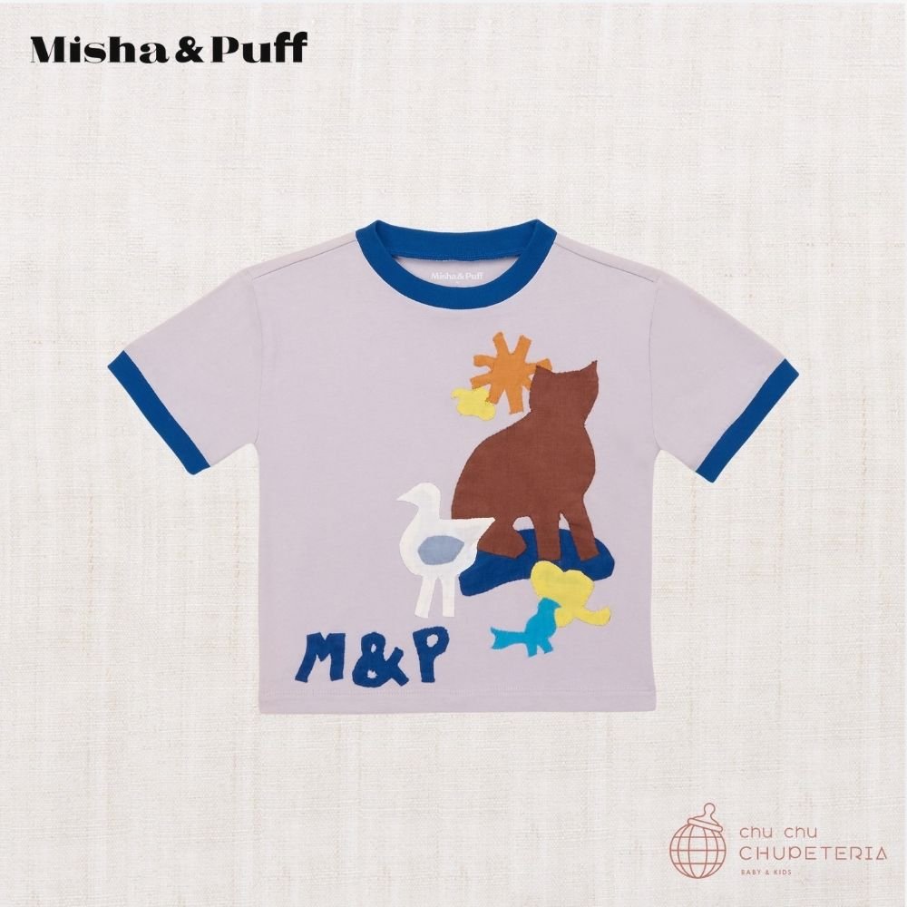 26SS Misha & Puff （2y）リンガーCAT TEE 26SS Misha & Puff （2y）リンガーCAT TEE - メルカリ