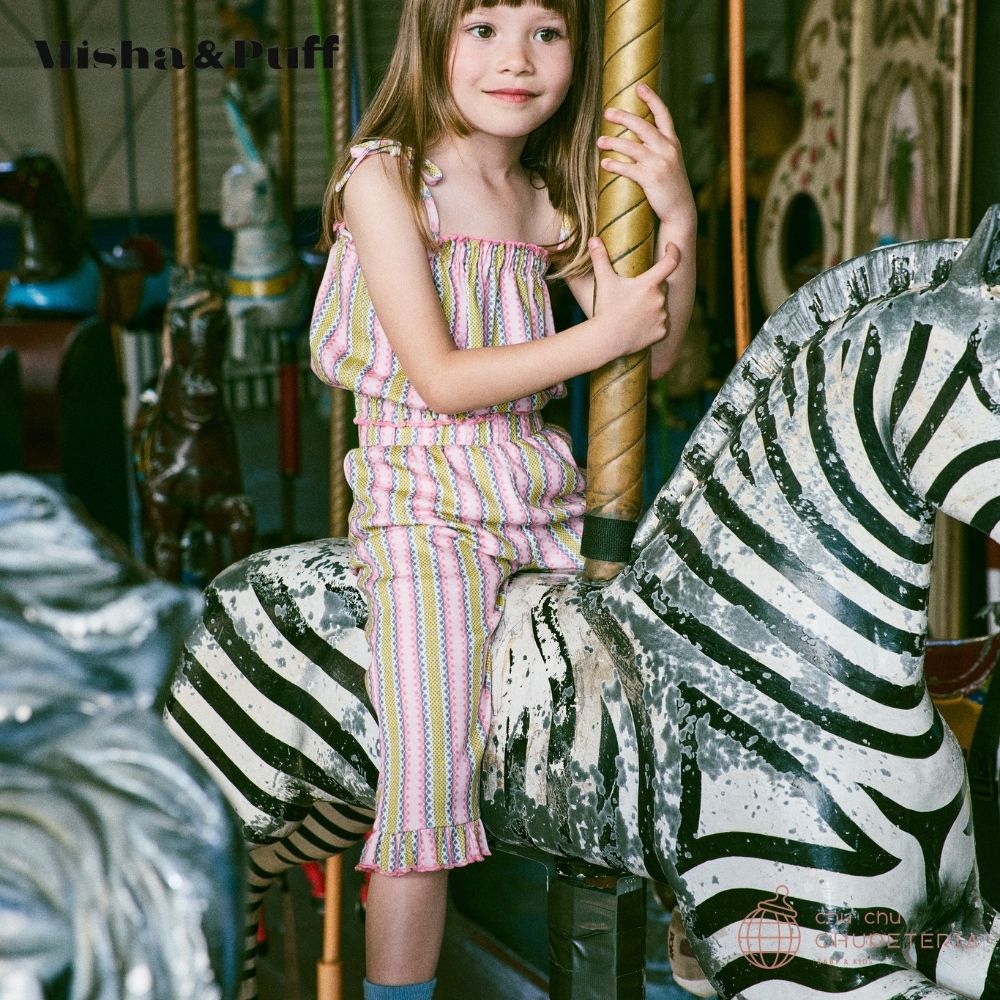 【Misha & Puff】[DROP 2]SYDNEY TOP - AURA VAQUERO STRIPE(26SP) _2 _ chu chu CHUPETERIA
