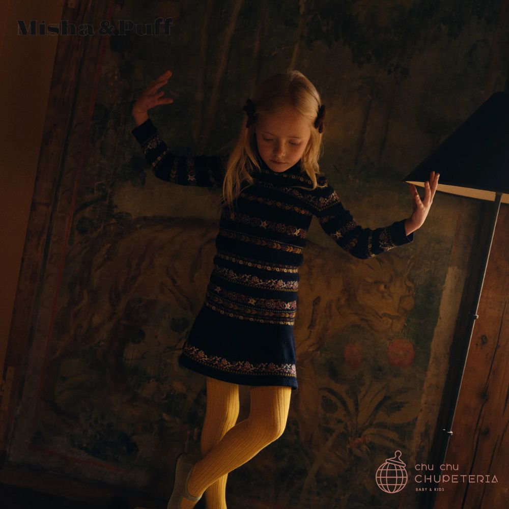【Misha & Puff】Fiona Skirt - Ink Eyelet Ribbon (25WI Drop1) _2 _ chu chu CHUPETERIA