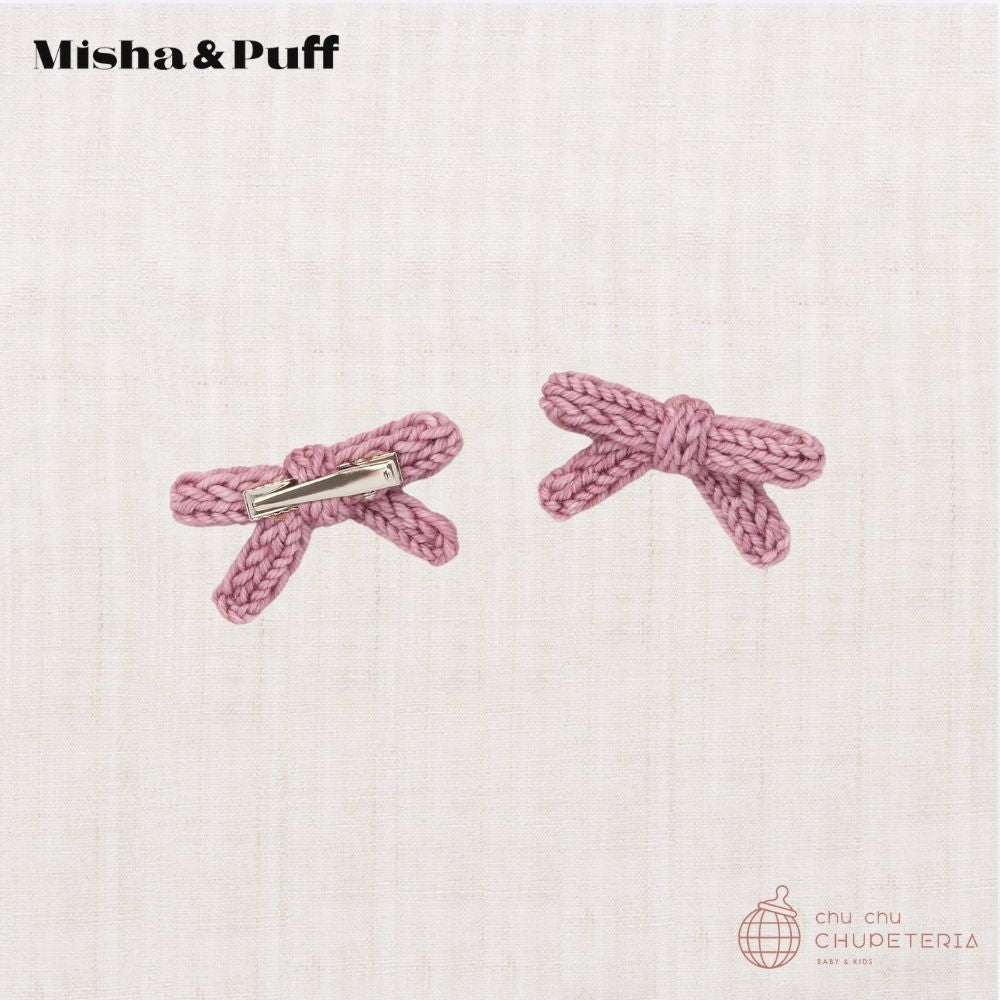 【Misha & Puff】Goldie Bow Set - Antique Rose (25WI Drop1) _2 _ chu chu CHUPETERIA