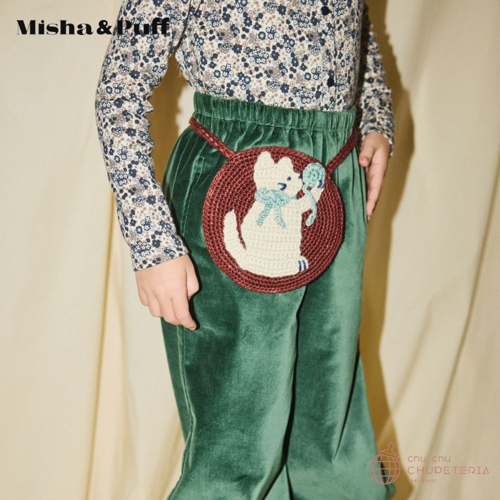 【Misha & Puff】Meadow Yarn Cat Circle Bag - Madder Root (25WI Drop2) _2 _ chu chu CHUPETERIA