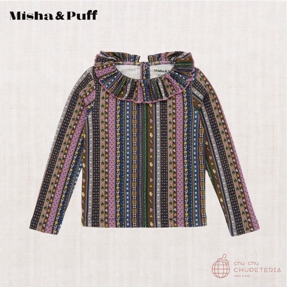 【Misha & Puff】Paloma Top - Ink Ribbon (25WI Drop1) _1 _ chu chu CHUPETERIA