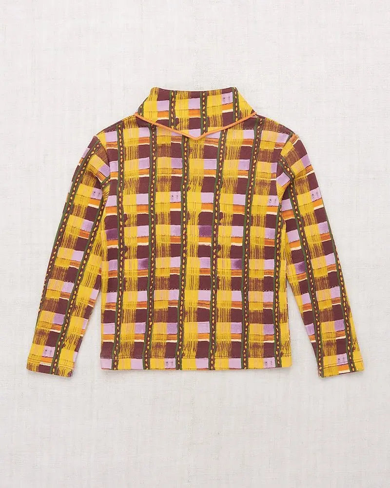 【Misha & Puff】Scout Top - Plum Watercolor Stripe _2 _ chu chu CHUPETERIA