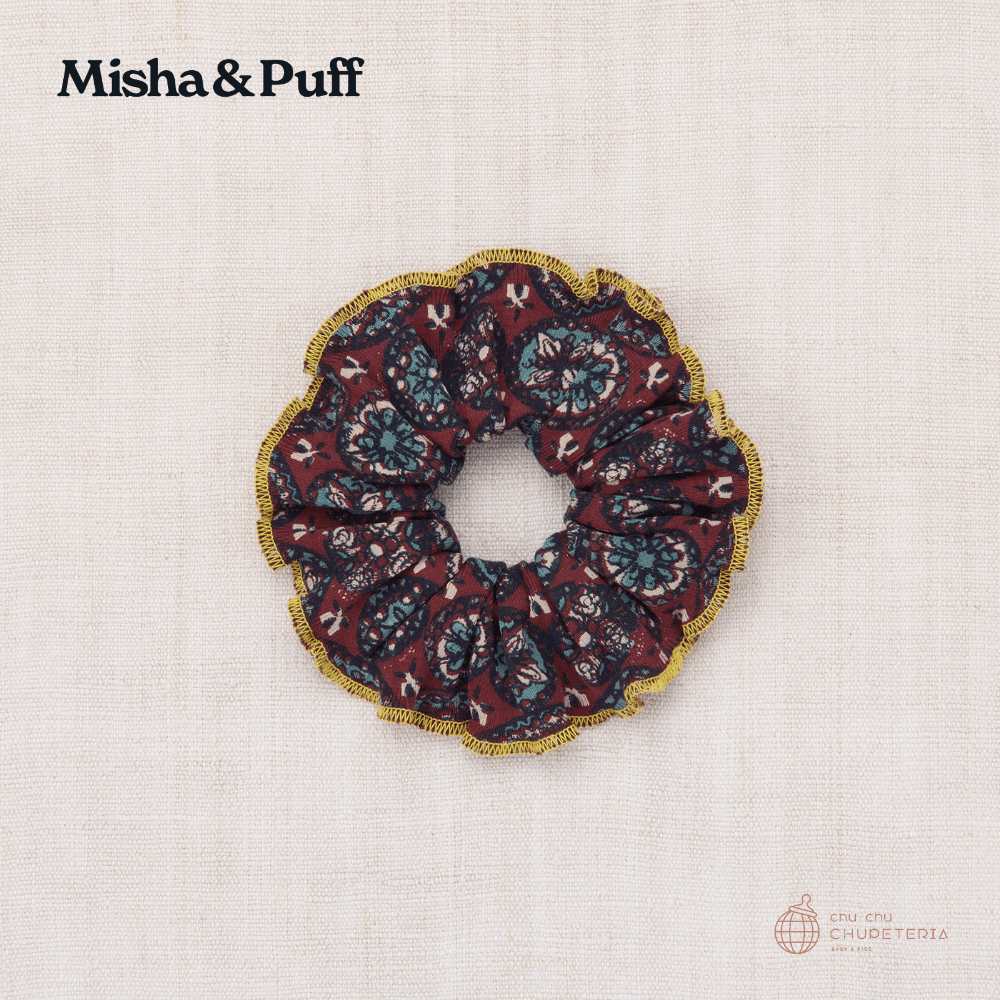 【Misha & Puff】Scrunchie - Madder Root Folk Tile (25WI Drop1) _1 _ chu chu CHUPETERIA