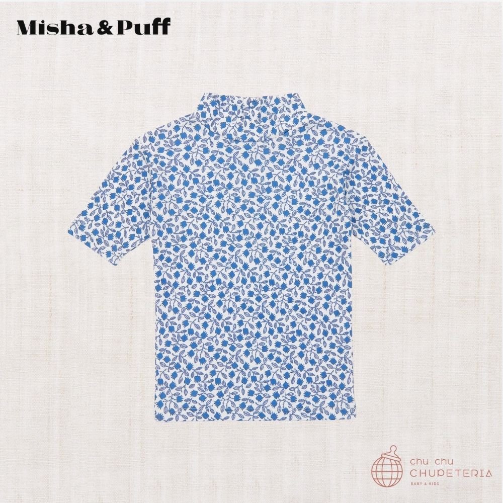 【Misha & Puff】SERGE TOP - BLUE RIBBON LISSE FIELDS (26SS) _1 _ chu chu CHUPETERIA
