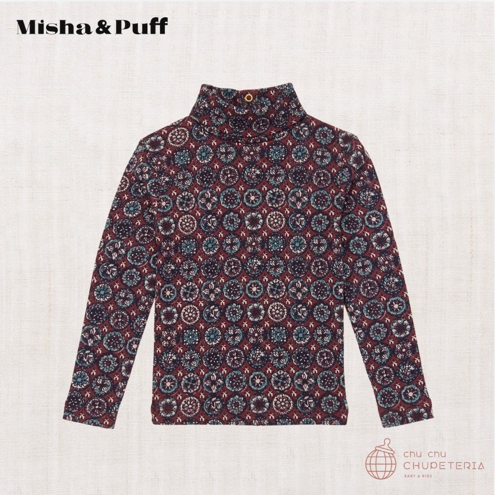 【Misha & Puff】Turtleneck - Madder Root Folk Tile (25WI Drop1) _1 _ chu chu CHUPETERIA