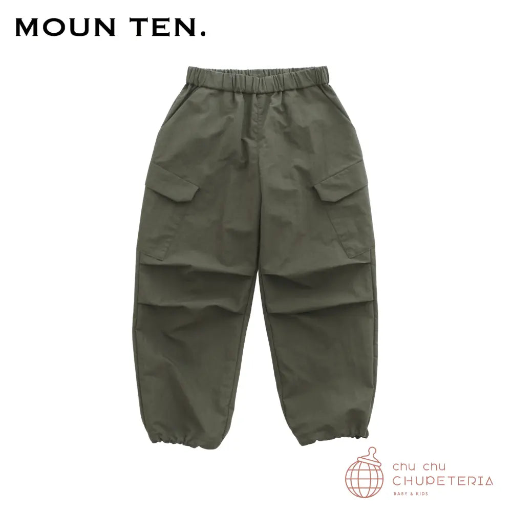 【MOUN TEN.】 C/N cargo pants - charcoal (25AW) _1 _ chu chu CHUPETERIA