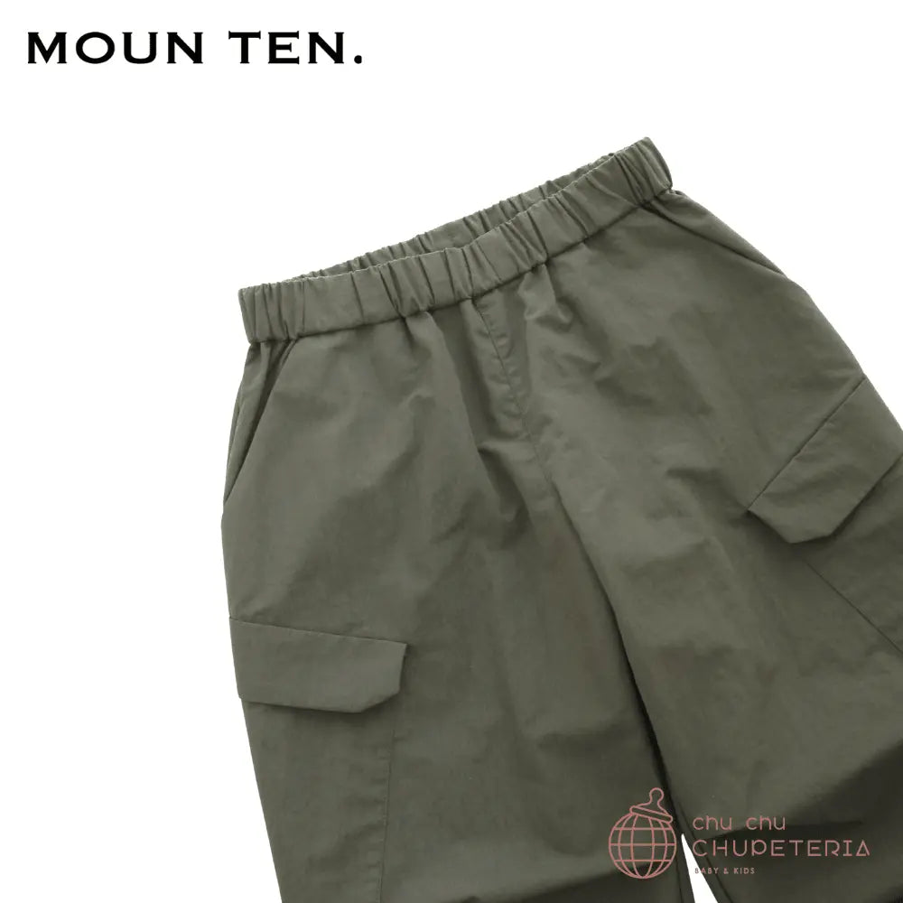 【MOUN TEN.】 C/N cargo pants - charcoal (25AW) _2 _ chu chu CHUPETERIA
