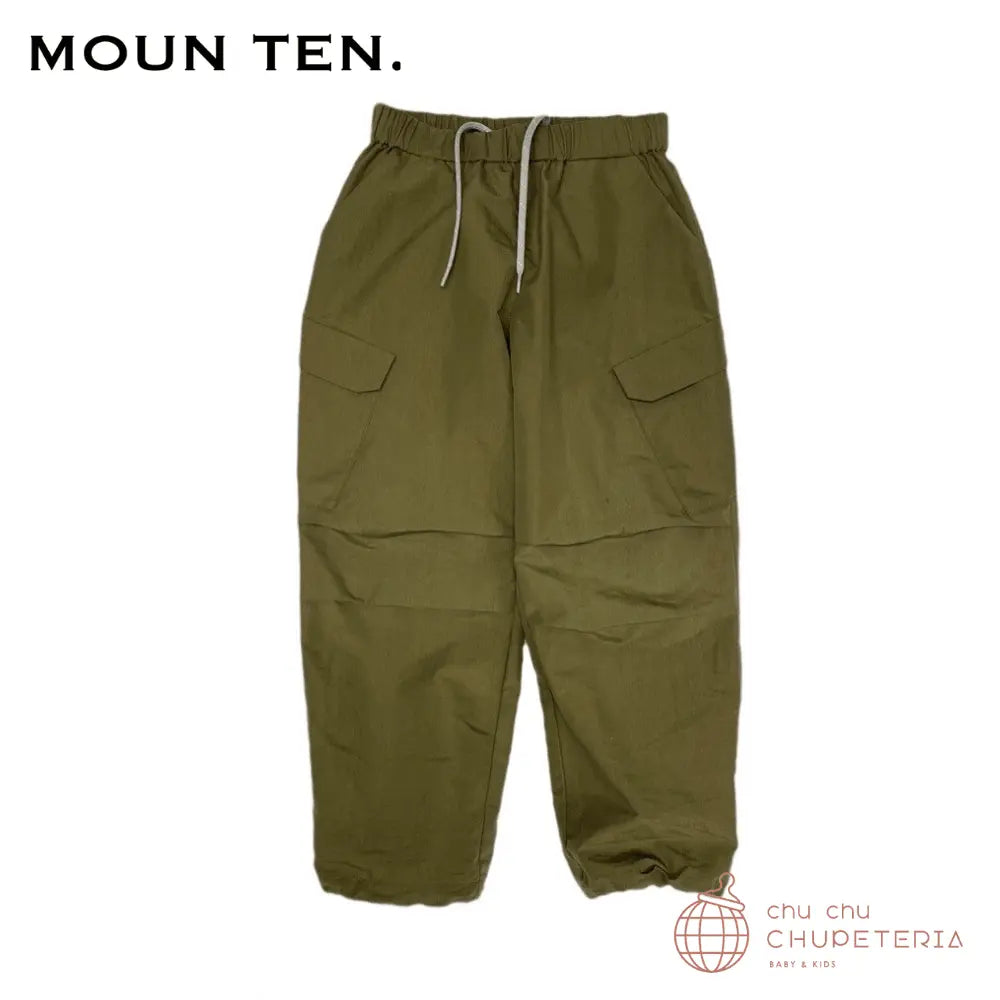 【MOUN TEN.】 C/N cargo pants - khaki (25AW) _2 _ chu chu CHUPETERIA