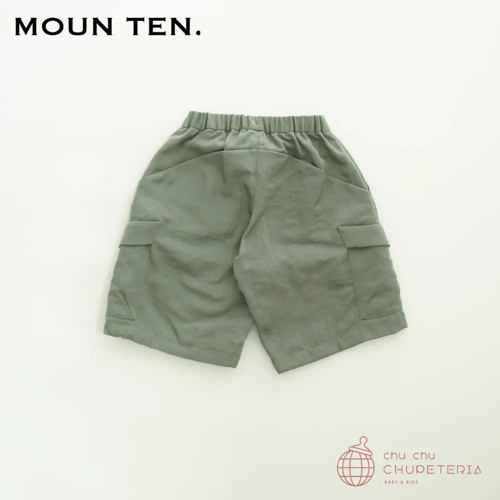 【MOUN TEN.】bright twill midi cargo - ashgreen (25AW) _2 _ chu chu CHUPETERIA