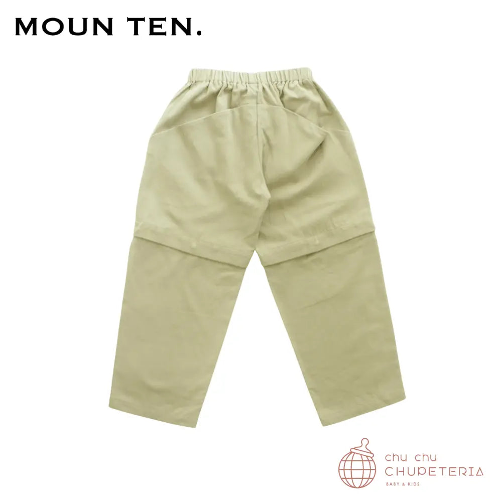【MOUN TEN.】c/hemp detachable pants - hemp (25AW) _2 _ chu chu CHUPETERIA