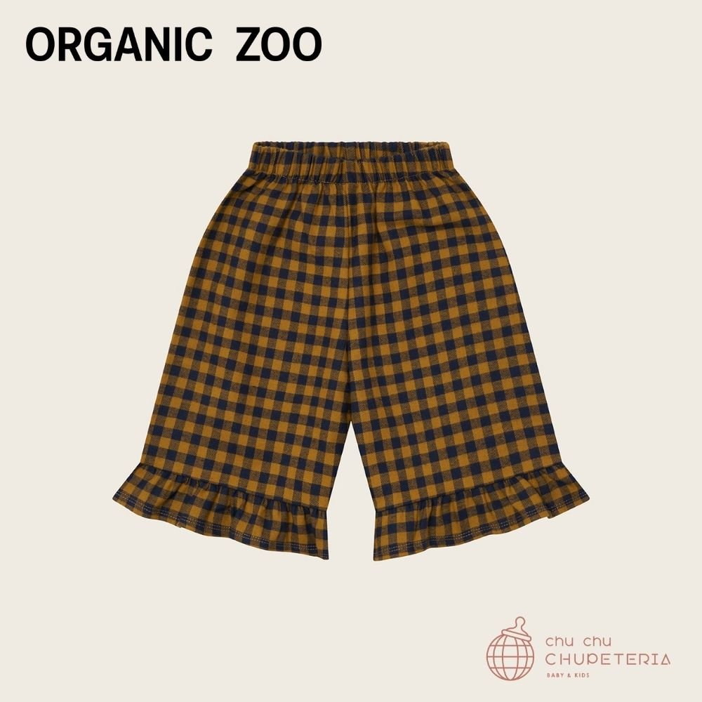 ｟送料無料｠【organic zoo】Blueberry Gingham Frill Culottes (25AW) _1 _ chu chu CHUPETERIA