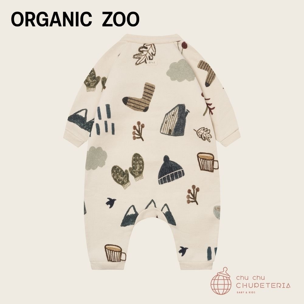 ｟送料無料｠【organic zoo】Cosy Wild Onesie Undyed (25AW) _2 _ chu chu CHUPETERIA