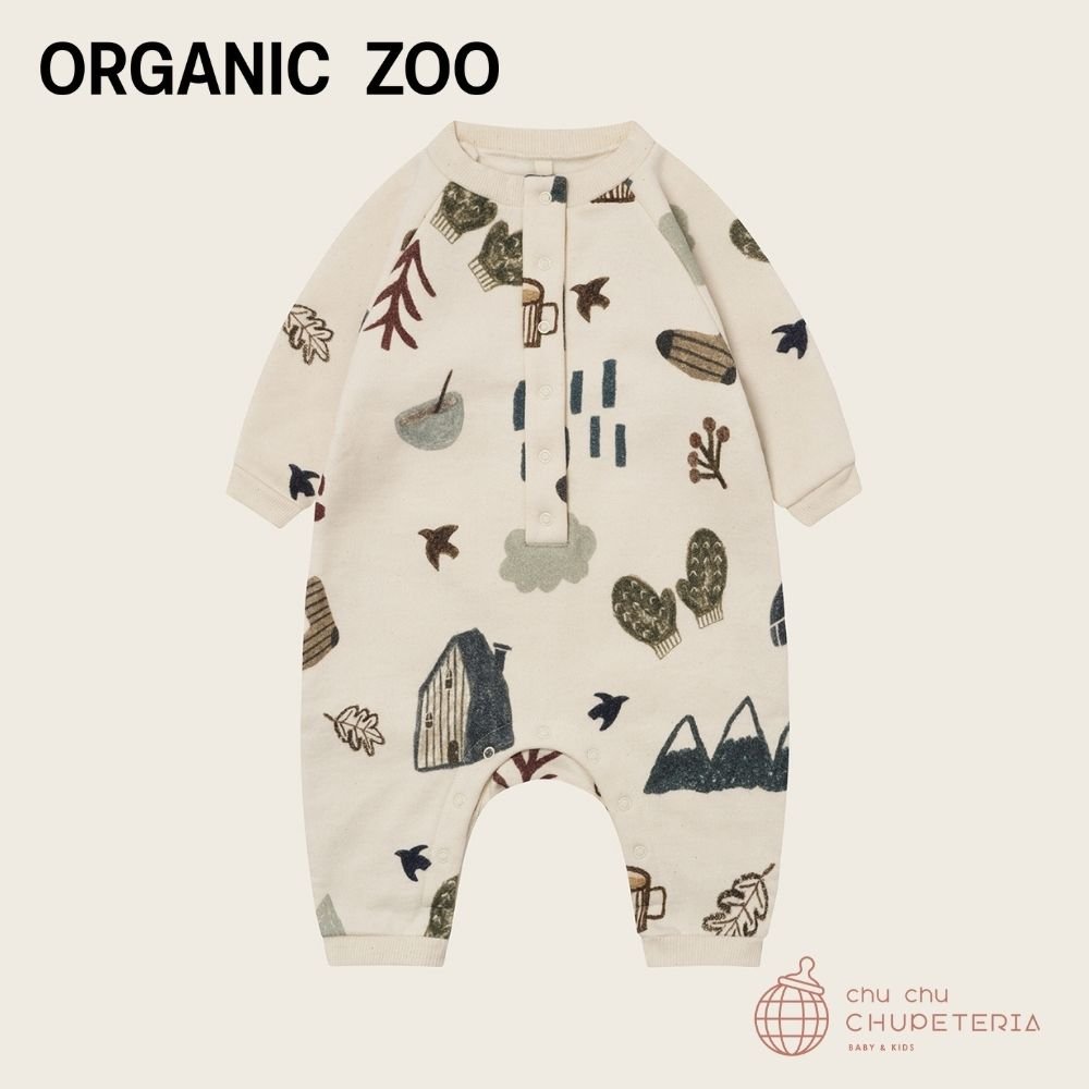 ｟送料無料｠【organic zoo】Cosy Wild Onesie Undyed (25AW) _1 _ chu chu CHUPETERIA