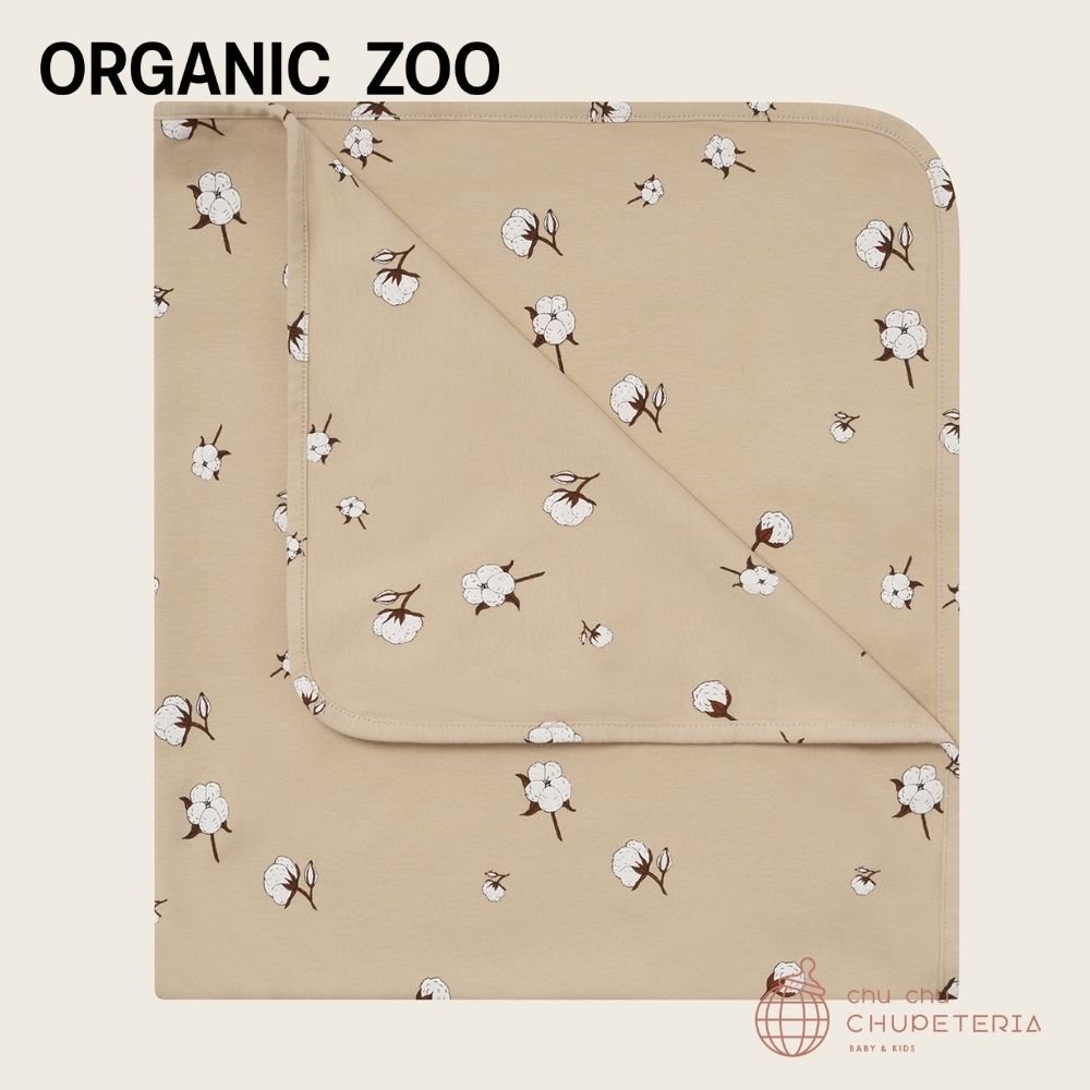 ｟送料無料｠【organic zoo】Cotton Field Reversible Blanket _1 _ chu chu CHUPETERIA