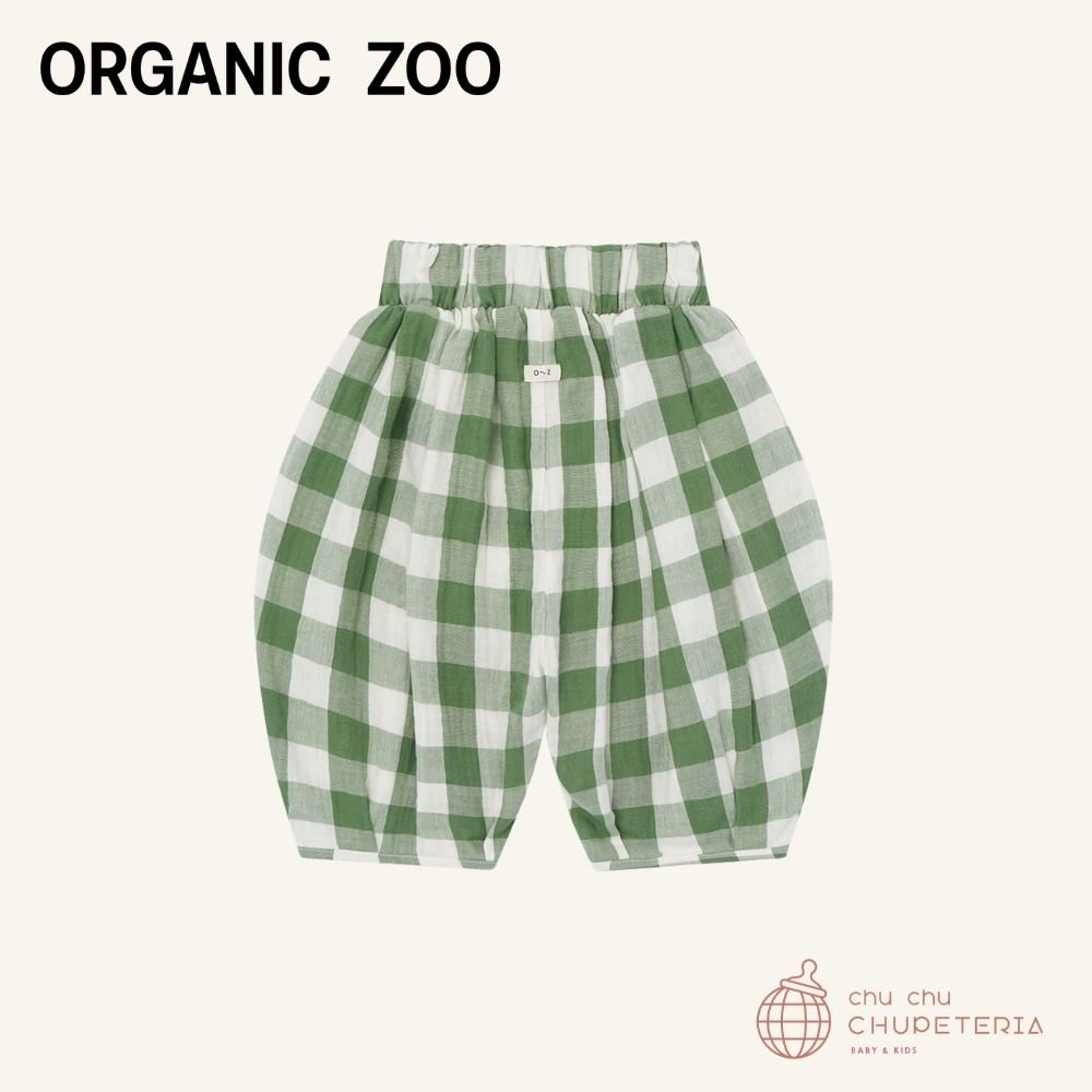 ｟送料無料｠【organic zoo】Dill Gingham Resort Pants _2 _ chu chu CHUPETERIA