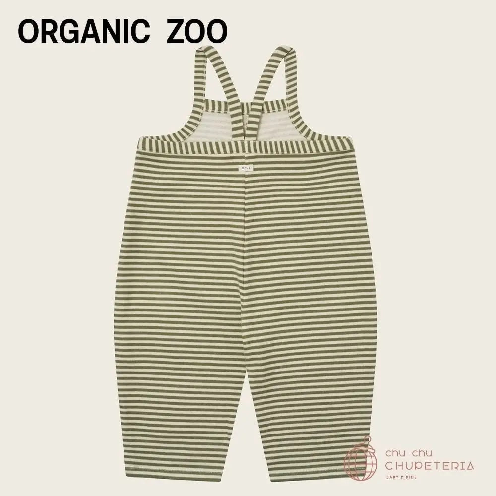 ｟送料無料｠【organic zoo】Fern Stripes Dungarees (25AW) _2 _ chu chu CHUPETERIA