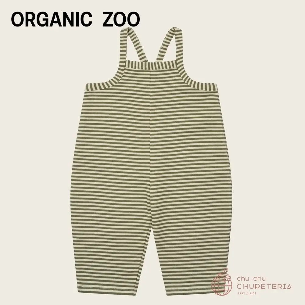 ｟送料無料｠【organic zoo】Fern Stripes Dungarees (25AW) _1 _ chu chu CHUPETERIA