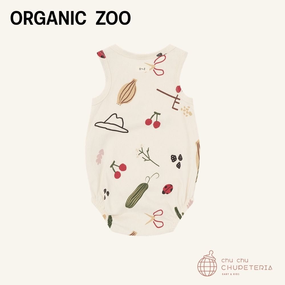 ｟送料無料｠【organic zoo】Grow & Gather Sleeveless Bodysuit _2 _ chu chu CHUPETERIA