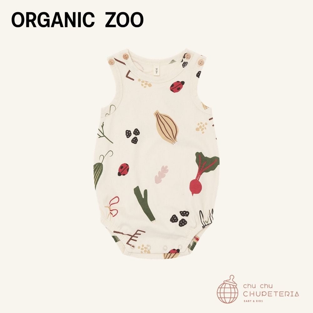 ｟送料無料｠【organic zoo】Grow & Gather Sleeveless Bodysuit _1 _ chu chu CHUPETERIA