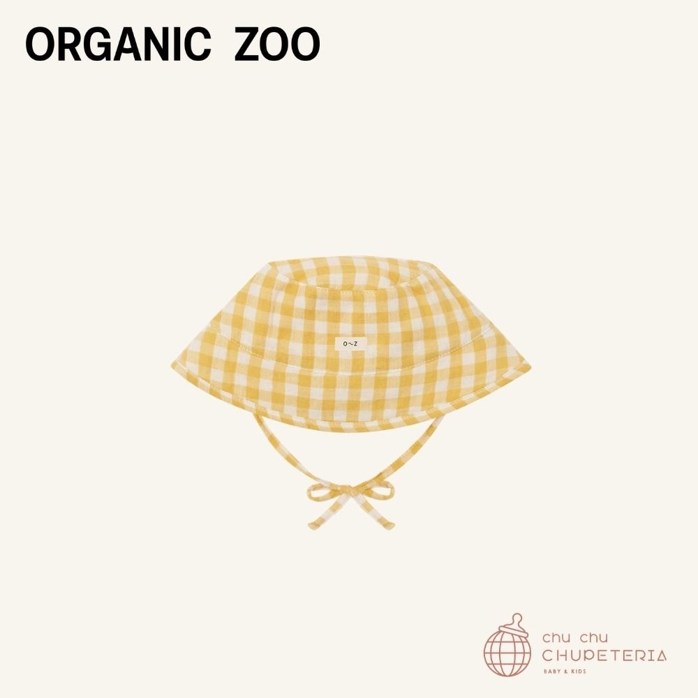 ｟送料無料｠【organic zoo】Honeycomb Gingham Bucket Sun Hat _2 _ chu chu CHUPETERIA