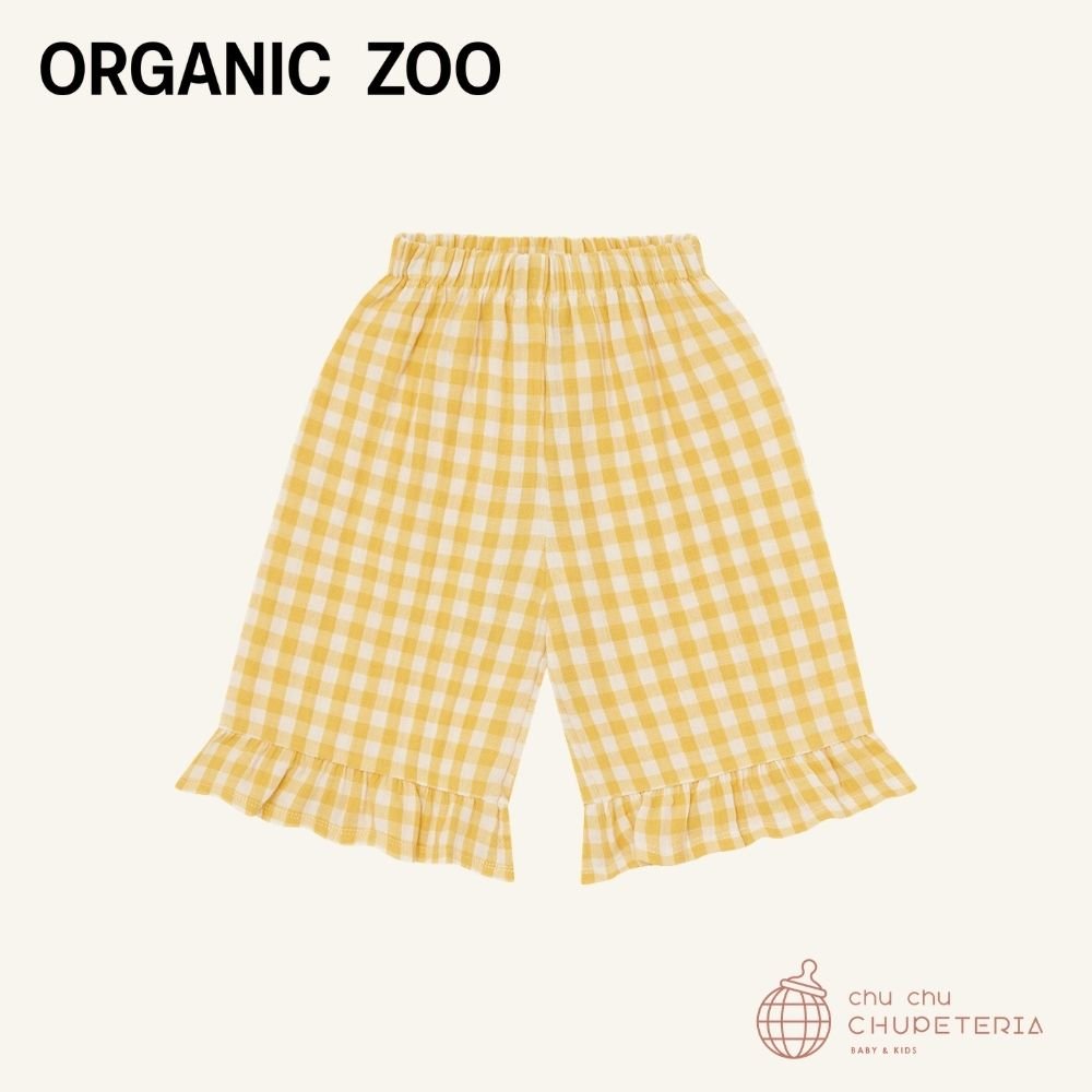 ｟送料無料｠【organic zoo】Honeycomb Gingham Frill Culottes _1 _ chu chu CHUPETERIA