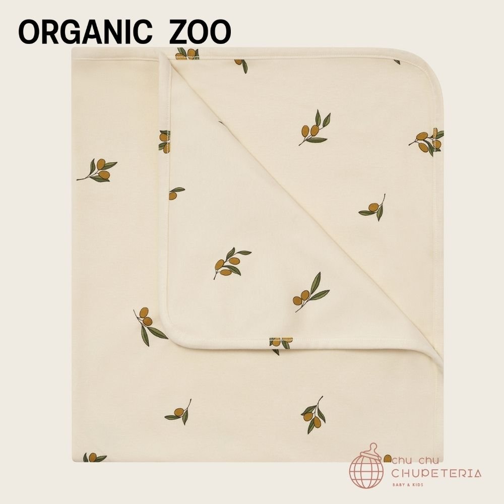 ｟送料無料｠【organic zoo】Olive Garden Reversible Blanket _1 _ chu chu CHUPETERIA
