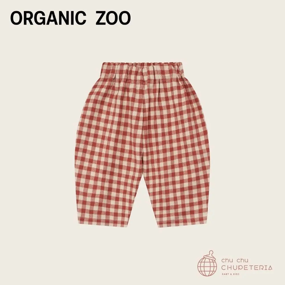 ｟送料無料｠【organic zoo】Paprika Gingham Carrot Pants (25AW) _1 _ chu chu CHUPETERIA