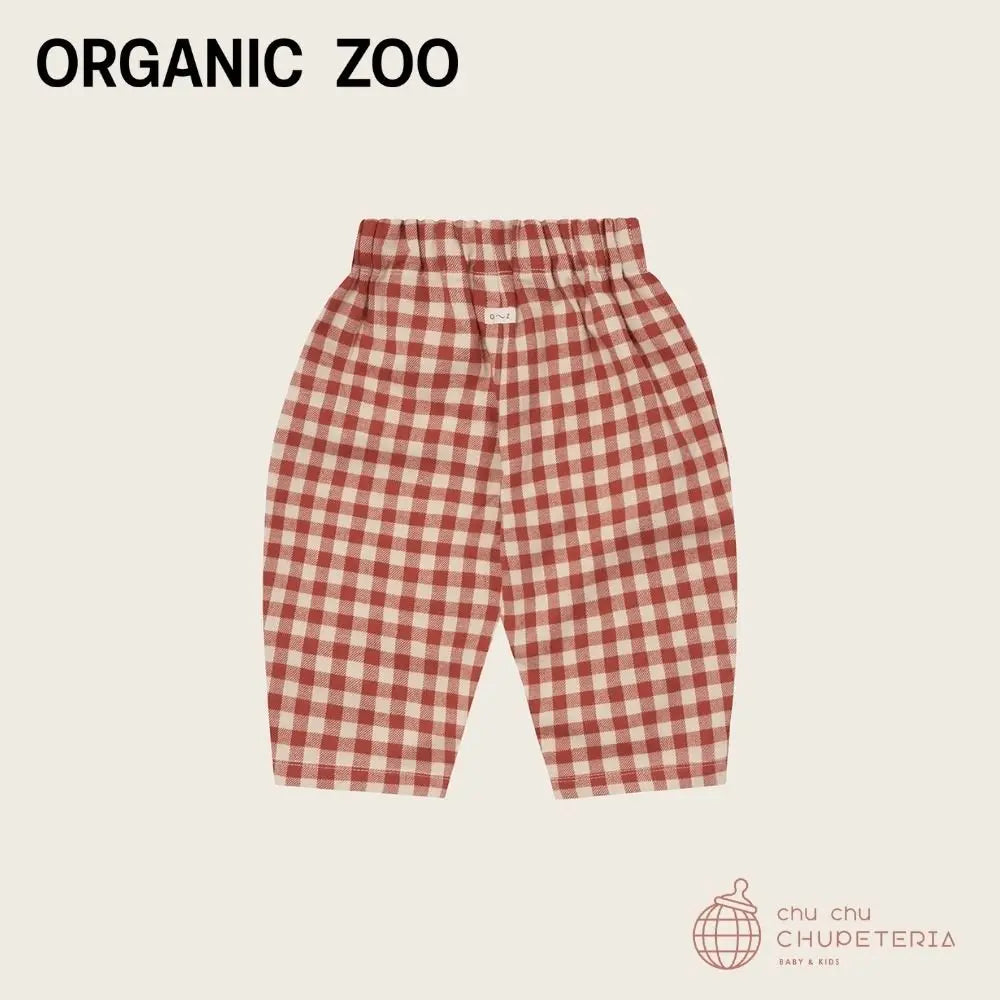 ｟送料無料｠【organic zoo】Paprika Gingham Carrot Pants (25AW) _2 _ chu chu CHUPETERIA