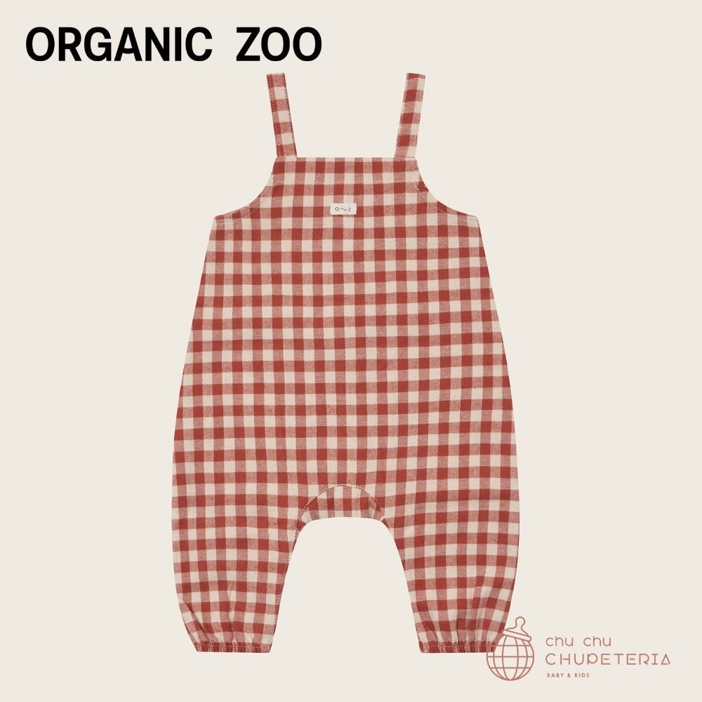 ｟送料無料｠【organic zoo】Paprika Gingham Salopette (25AW) _2 _ chu chu CHUPETERIA
