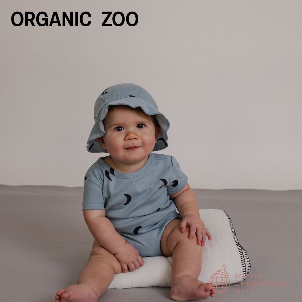 Organic Zoo / midnight 上下セット1-2y organic zoo】River Midnight Short Sleeve Bodysuit - chu chu – chu