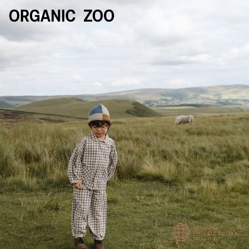 organic zoo】Shoreline Gingham Lodge Shirt (25AW) - chu chu – chu