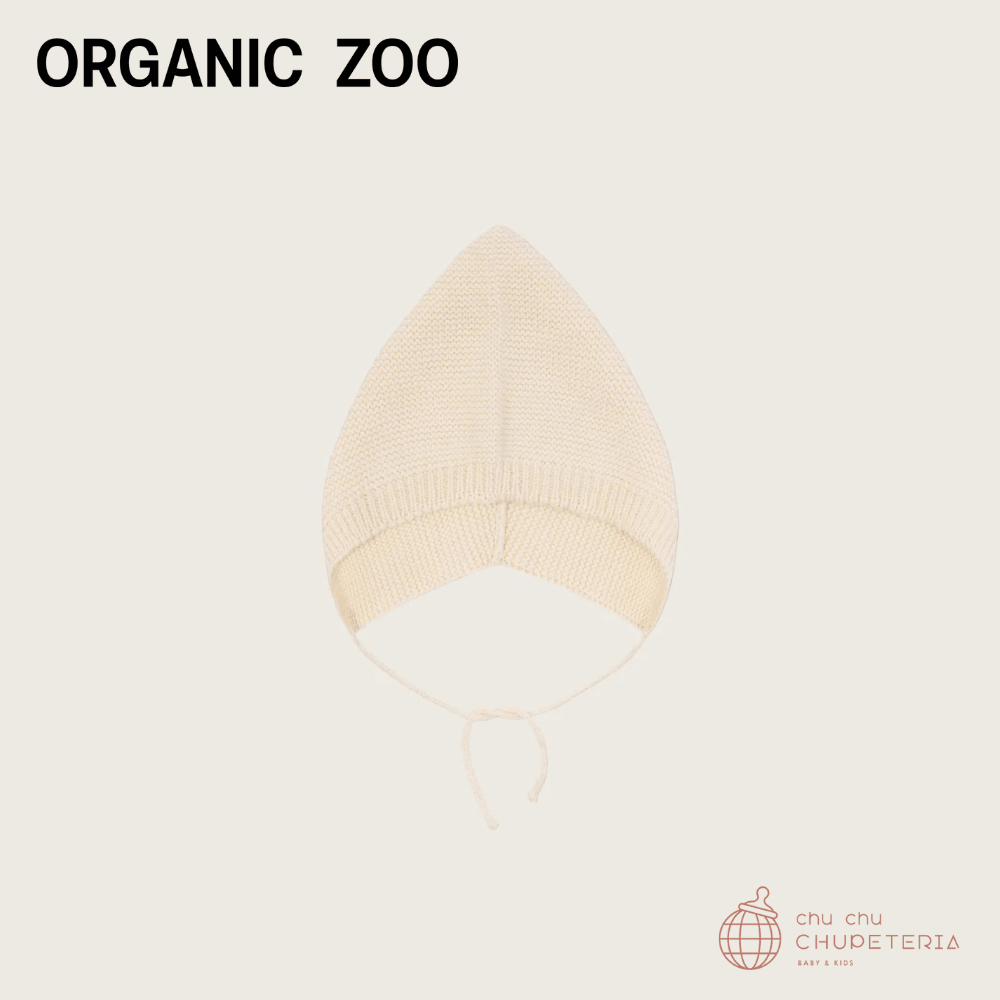 ｟送料無料｠【organic zoo】Undyed Cotton Knitted Pixie Hat _1 _ chu chu CHUPETERIA