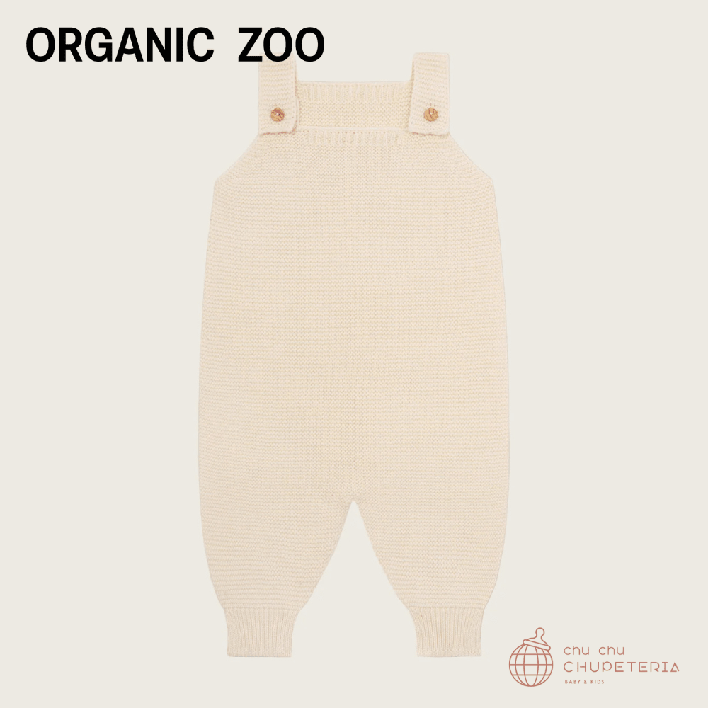 ｟送料無料｠【organic zoo】Undyed Cotton Knitted Salopette (25AW) _1 _ chu chu CHUPETERIA