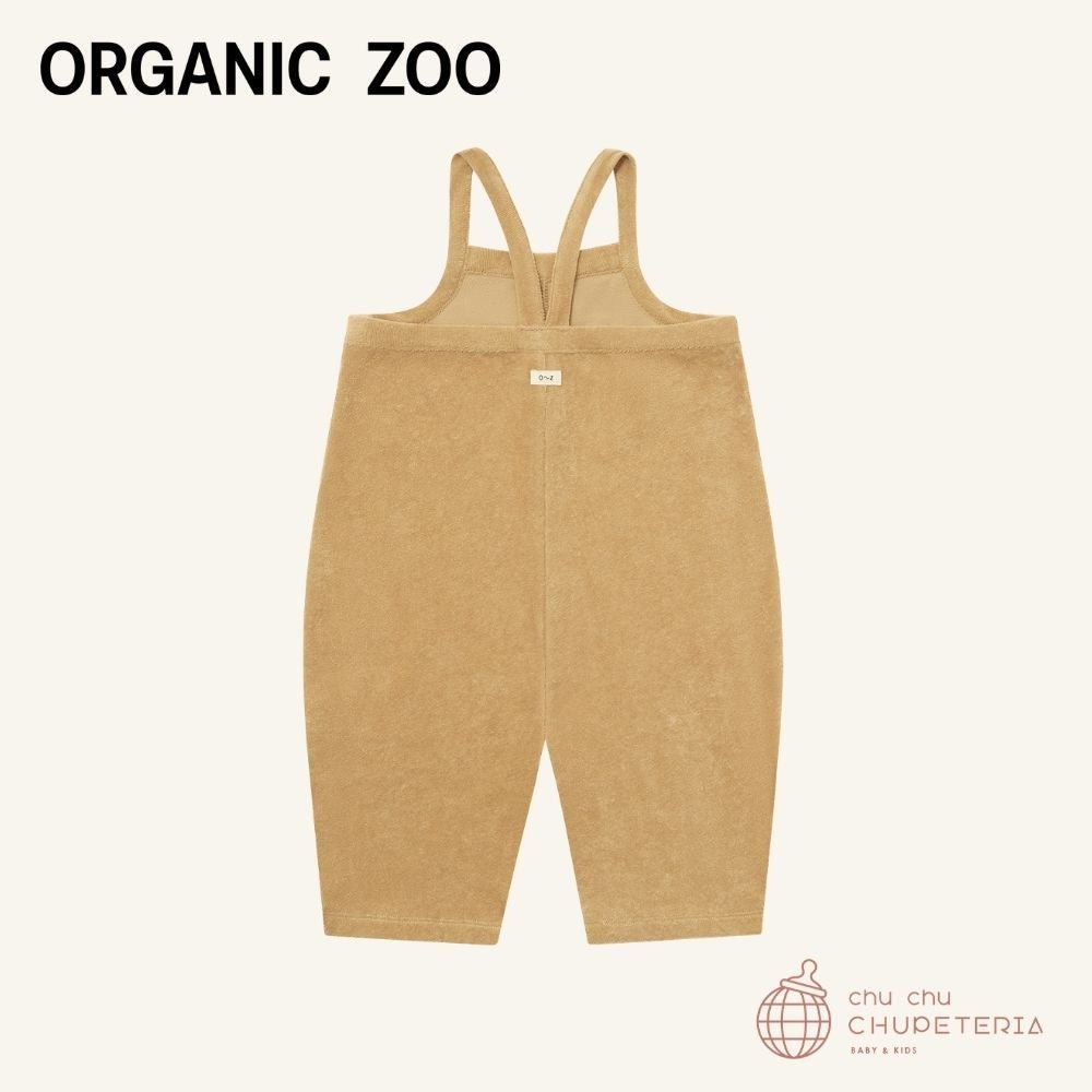｟送料無料｠【organic zoo】Wheat Terry Cropped Dungarees _2 _ chu chu CHUPETERIA