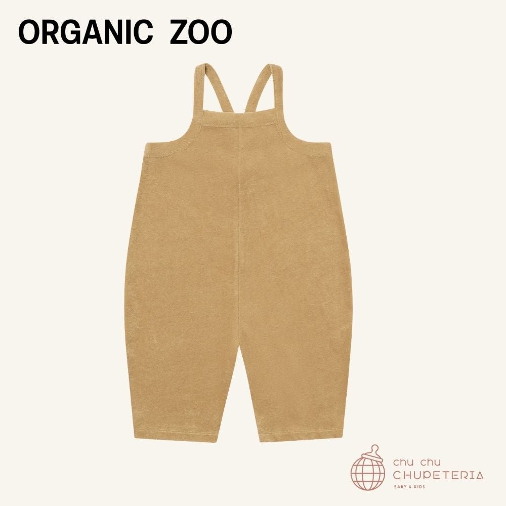 ｟送料無料｠【organic zoo】Wheat Terry Cropped Dungarees _1 _ chu chu CHUPETERIA