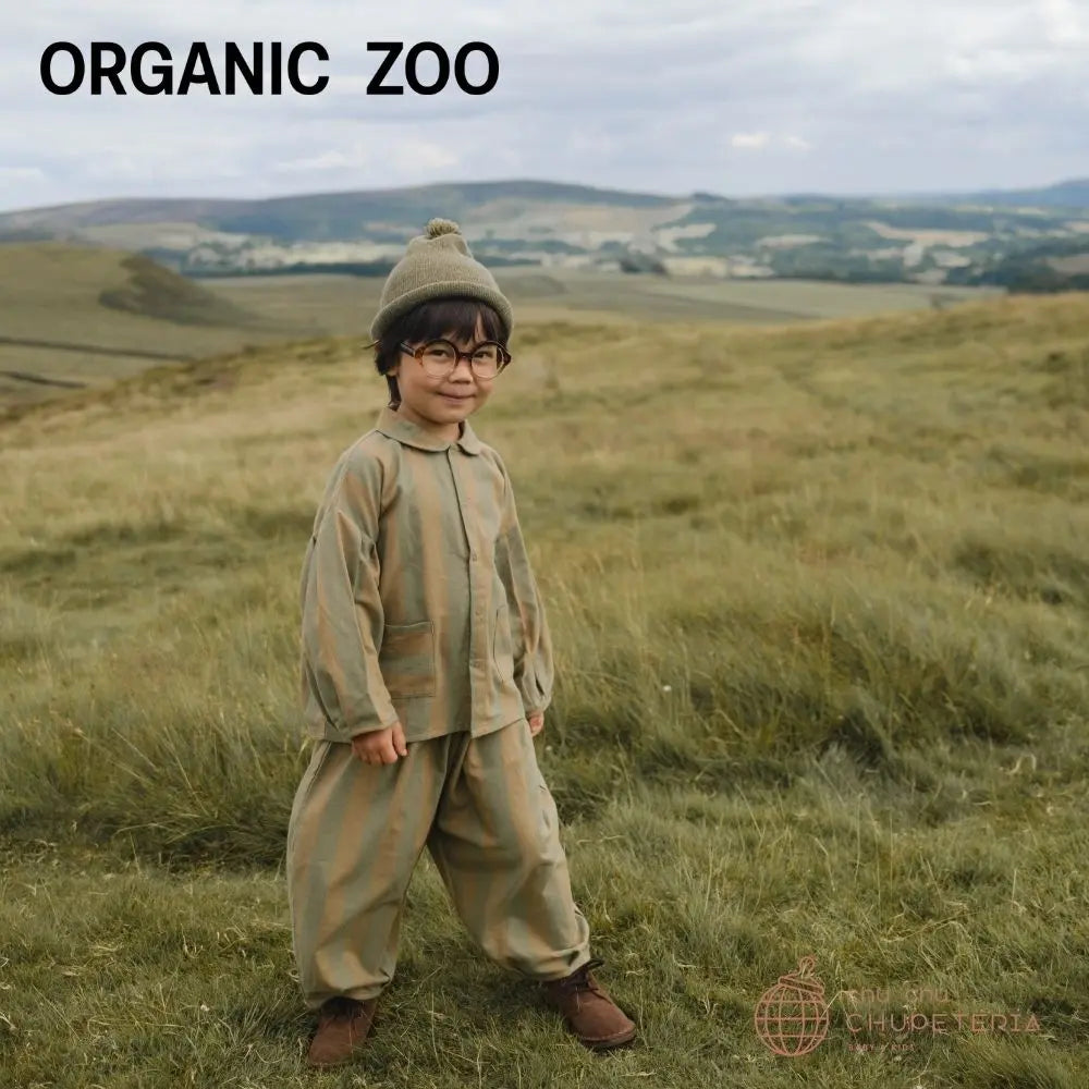 organic zoo】Woodland Stripes Lodge Pants (25AW) - chu chu – chu