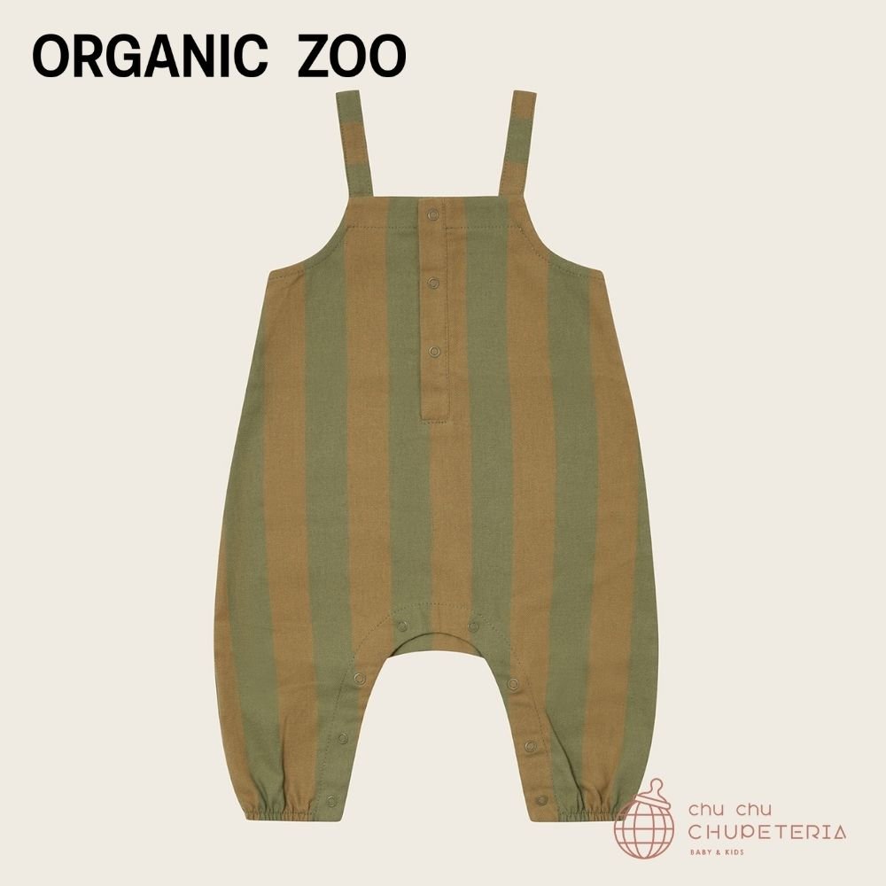 ｟送料無料｠【organic zoo】Woodland Stripes Salopette (25AW) _1 _ chu chu CHUPETERIA