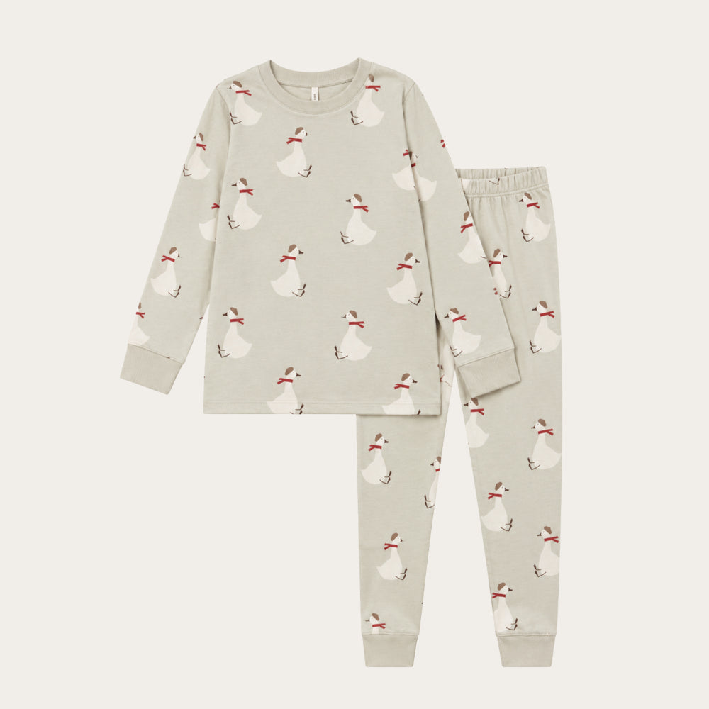 【organic zoo】Adult Christmas Goose PJ's _ chu chu CHUPETERIA