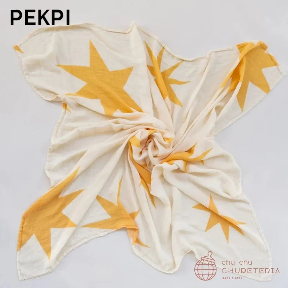 【PEKPI】Bamboo Swaddle Wrap - Sunburst _1 _ chu chu CHUPETERIA