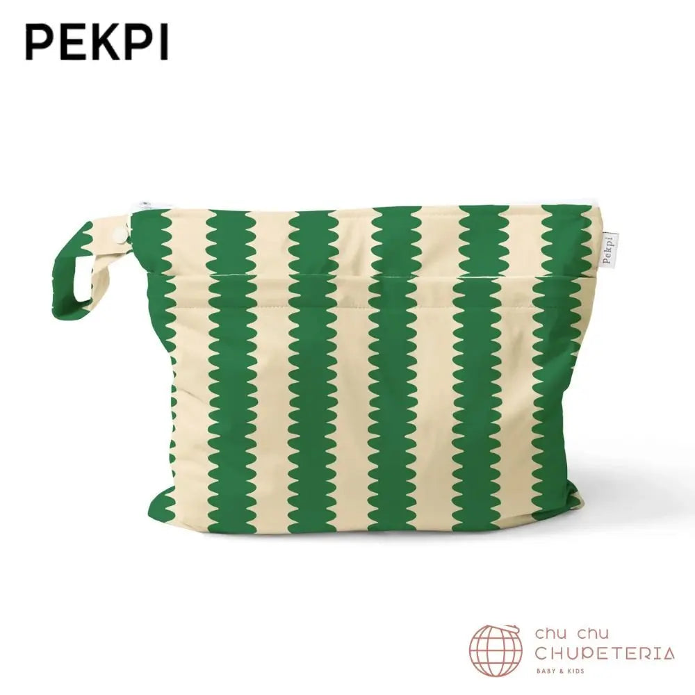 【PEKPI】Wet Bag - Cucumber Wabble - Medium _1 _ chu chu CHUPETERIA