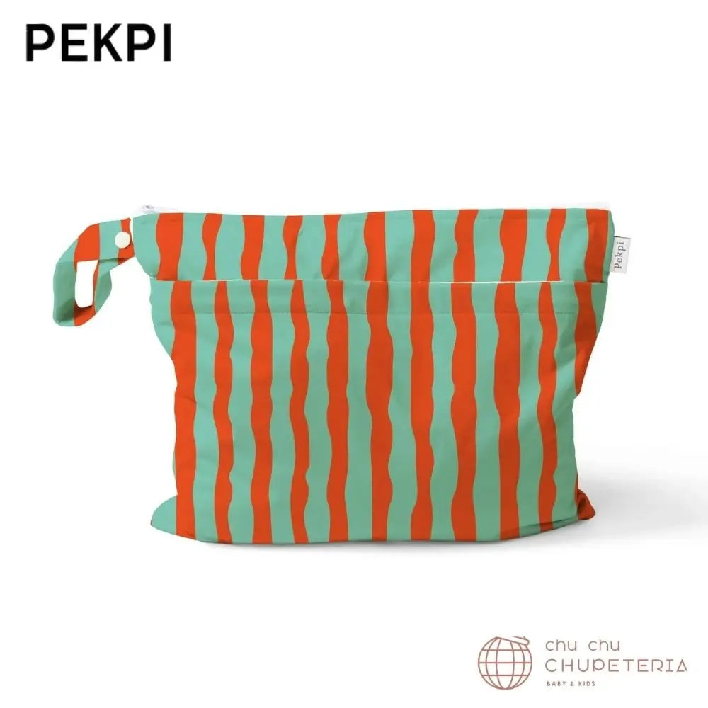 【PEKPI】Wet Bag - Sea Kelp Aqua - Medium _1 _ chu chu CHUPETERIA