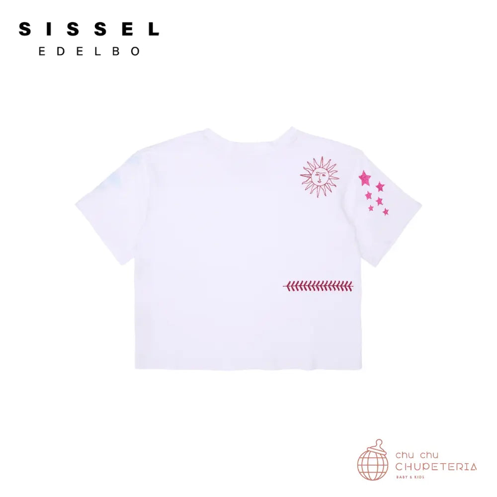 《5月下旬入荷予定》【SISSEL EDELBO】Billie MINI T-Shirt - White _2 _ chu chu CHUPETERIA