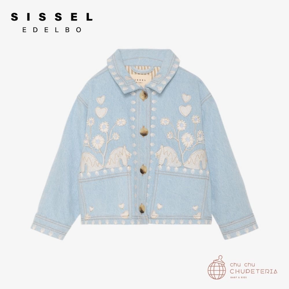 《即納》【SISSEL EDELBO】Christer MINI Jacket Denim _1 _ chu chu CHUPETERIA