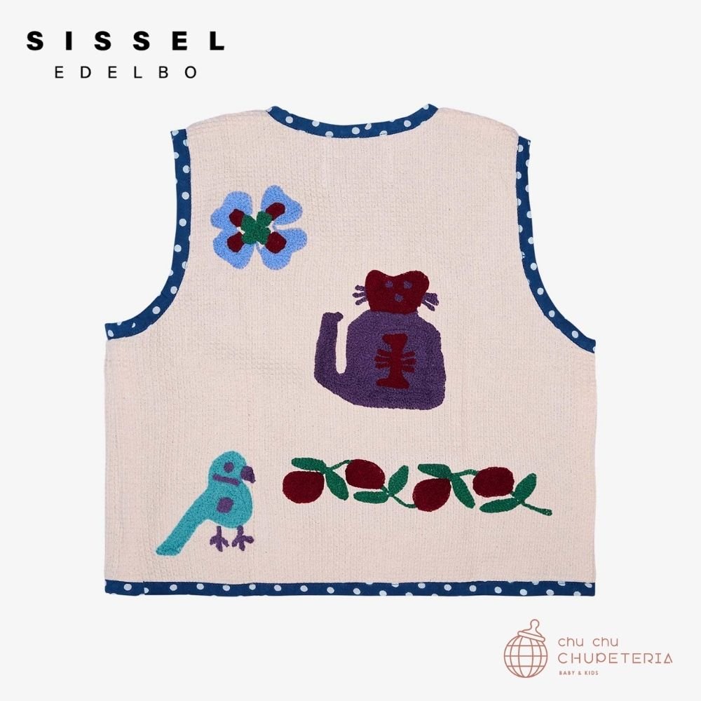 《即納》【SISSEL EDELBO】Clio MINI Vest Natural _2 _ chu chu CHUPETERIA