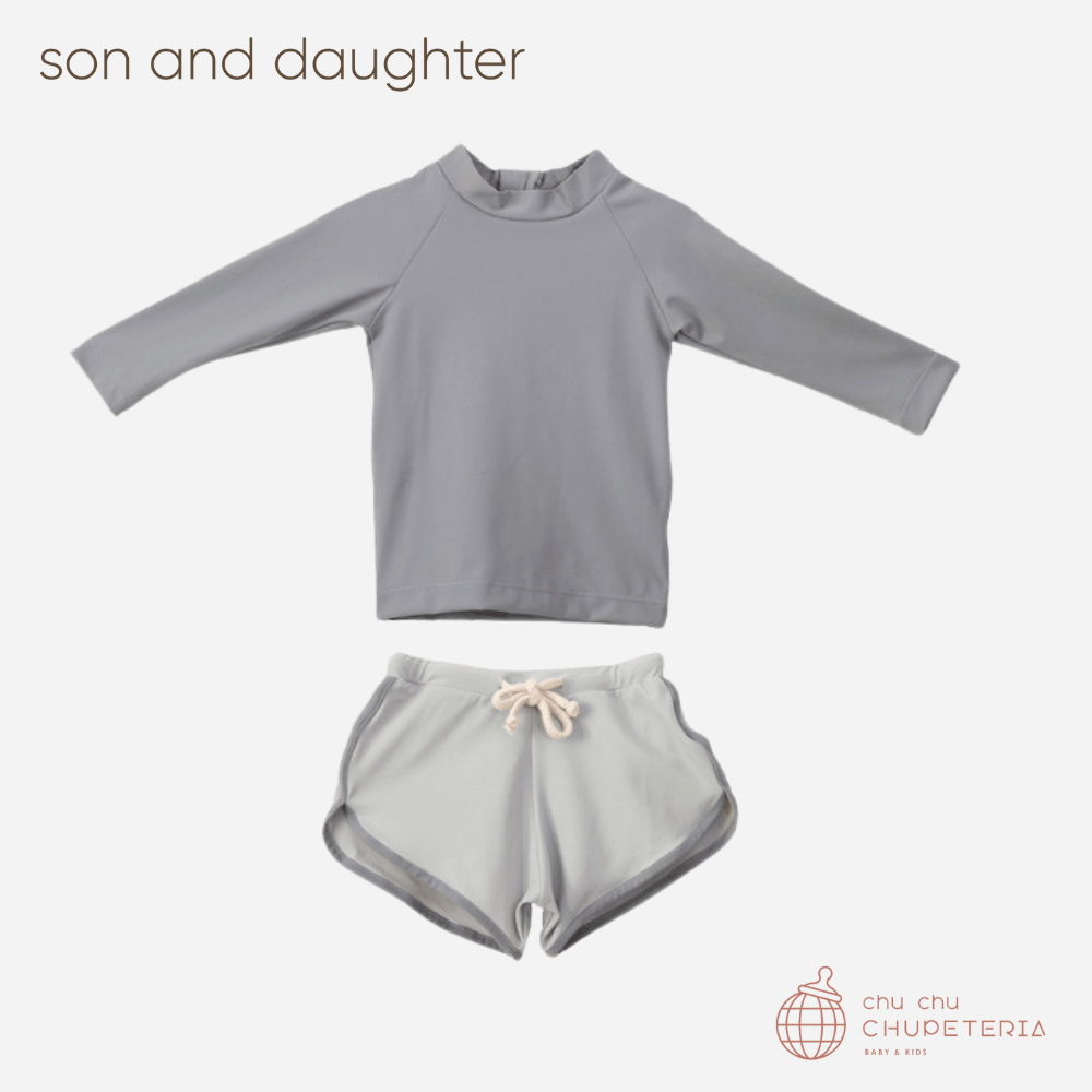【son and daughter】CANOA RASH GUARD SETS IN COASTAL _1 _ chu chu CHUPETERIA