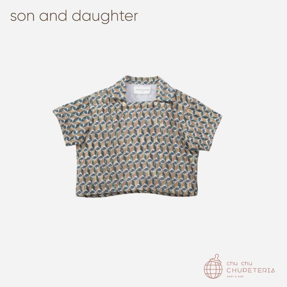 【son and daughter】Obin Collar Top _1 _ chu chu CHUPETERIA