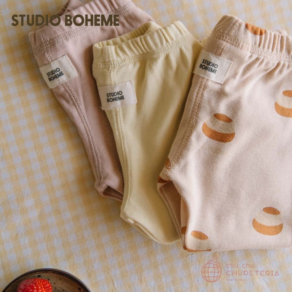【STUDIO BOHEME】[26SS Drop1] LEGGINGS ROM POM - APPLE BLOSSOM / CHOU _2 _ chu chu CHUPETERIA