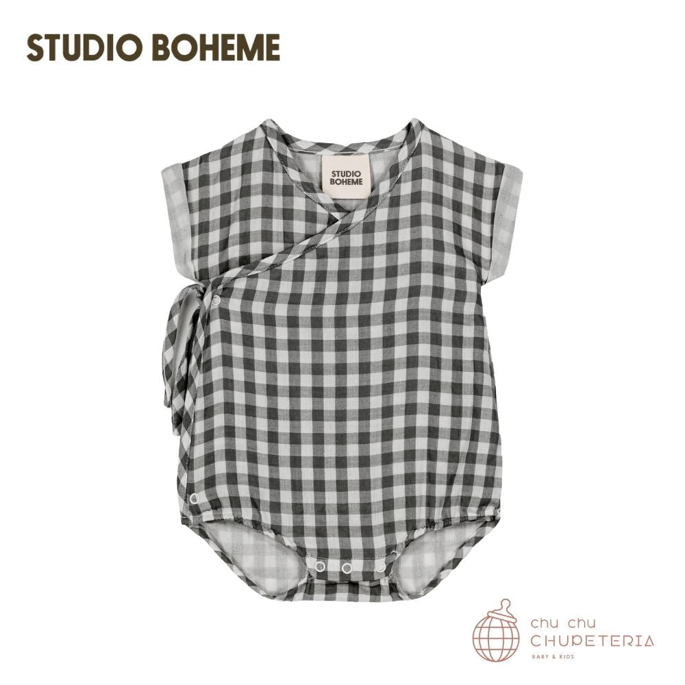 【STUDIO BOHEME】[26SS Drop2] ROMPER NUAGE - GINGHAM _1 _ chu chu CHUPETERIA